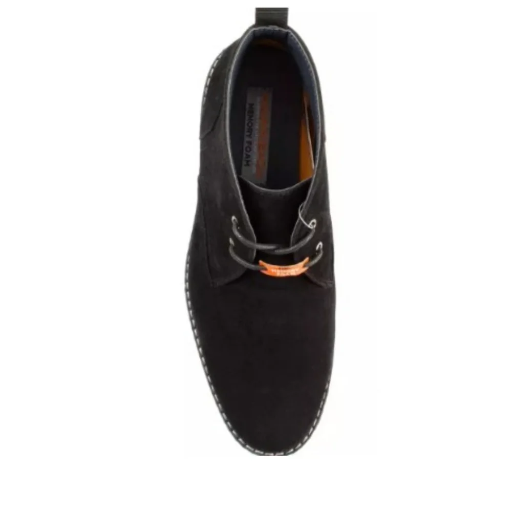 NIB Hawke & Co Mojave Men's Black Suede Chukka Boots Sz. 11